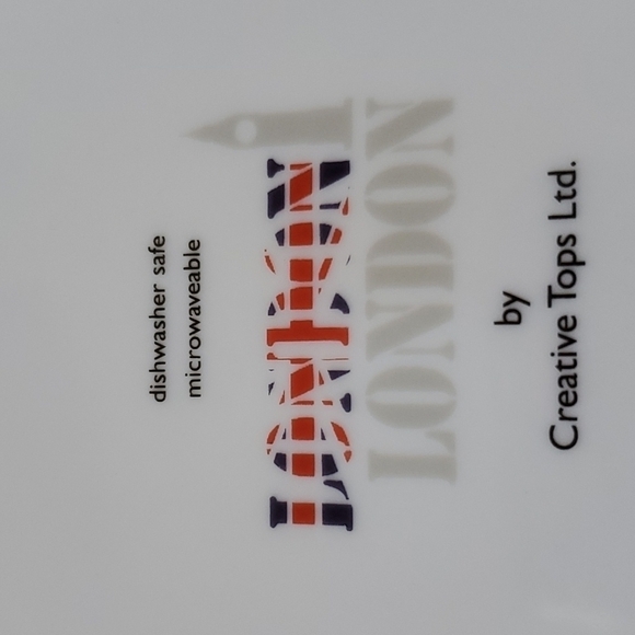 Creative Tops London & Paris 11 inch dinner plates. Dishwasher safe - Picture 3 of 7